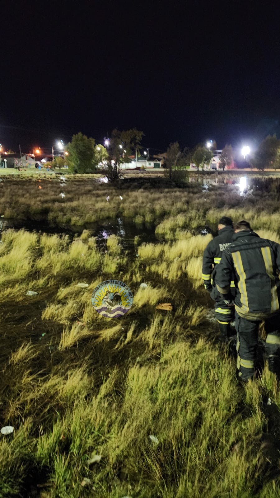 Rescate exitoso Perro atrapado en laguna de los patos es liberado por bomberos (3)