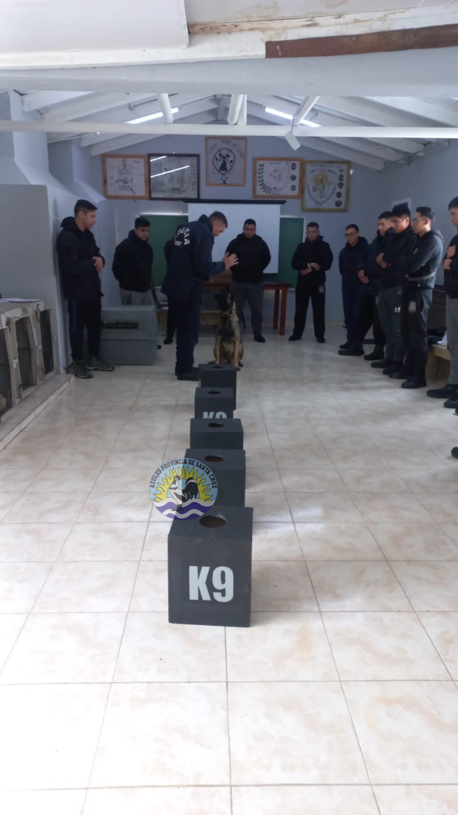 Comienza el Segundo Curso Nacional de Detección de Estupefacientes en Río Gallegos (3)