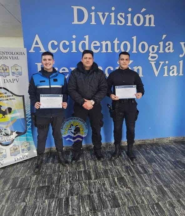 Finalización del Curso de Accidentología Vial en Río Gallegos Autoridades y Personal Participaron en el Acto de Cierre y Entrega de Certificados (1)