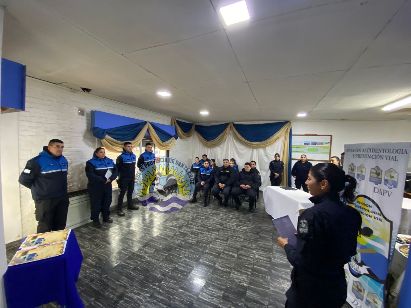 Finalización del Curso de Accidentología Vial en Río Gallegos Autoridades y Personal Participaron en el Acto de Cierre y Entrega de Certificados (3)