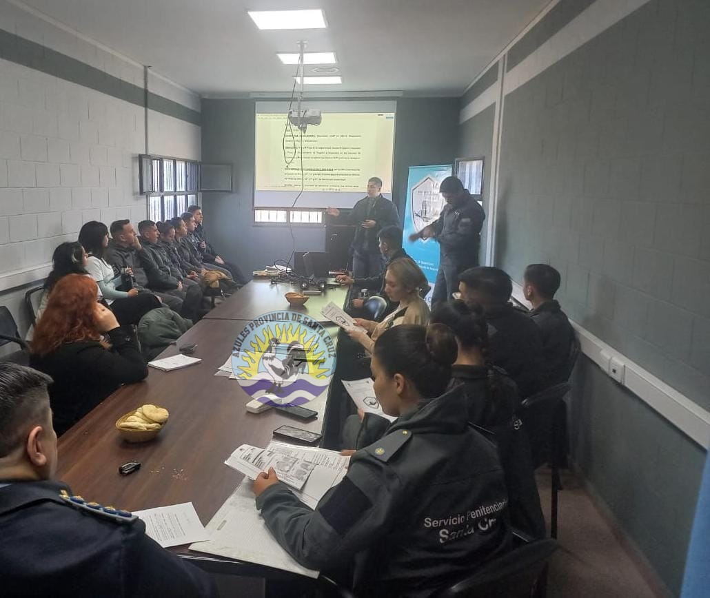 Inician Coloquios de Unidades de Detención en Río Gallegos para Reforzar Plan Anual y Protocolos de Crisis (2)