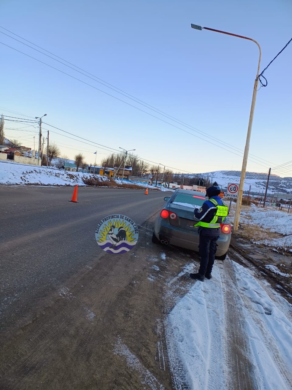 Operativo de control preventivo en toda la provincia de Santa Cruz (2)