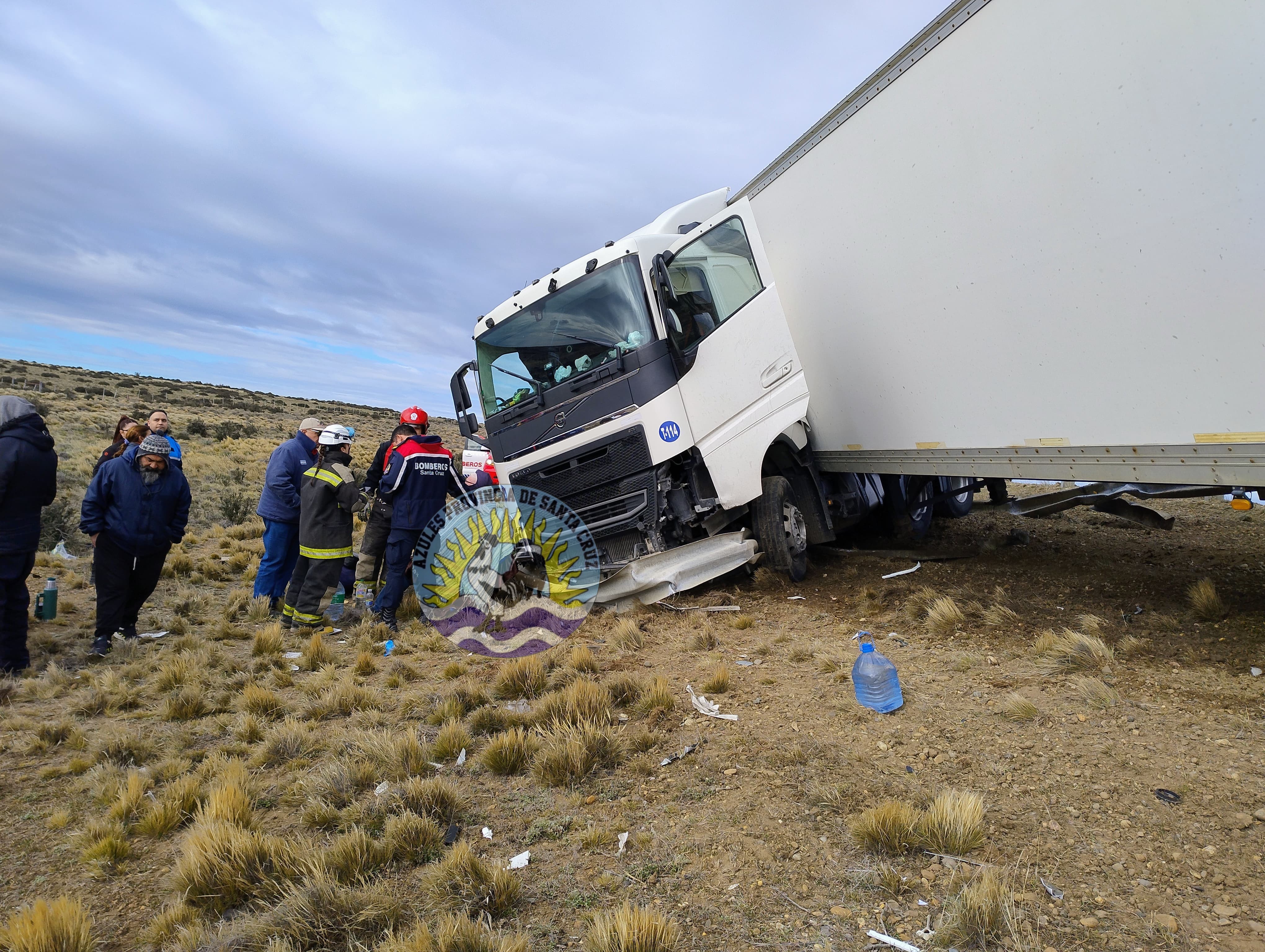 Accidente vehicular sobre Ruta Nacional N° 3 (1)