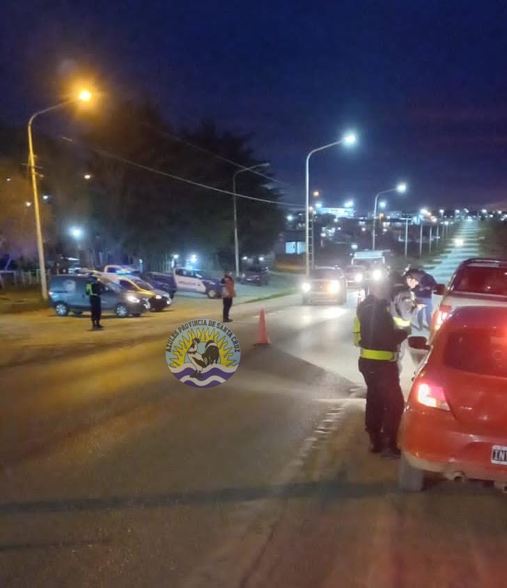 Operativos de control vehicular en Puerto San Julián 154 vehículos, en algunos detectaron infracciones (3)