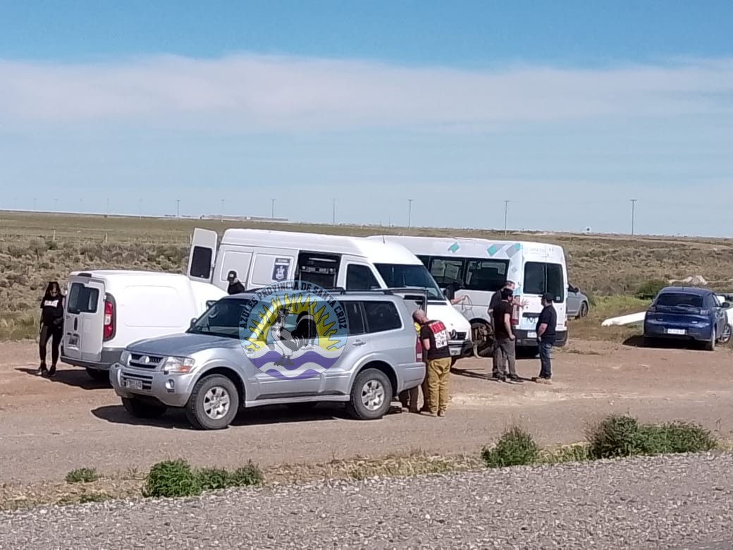 Intensivos controles vehiculares en Ruta Nacional 3 y 281, acceso a Puerto Deseado (3)