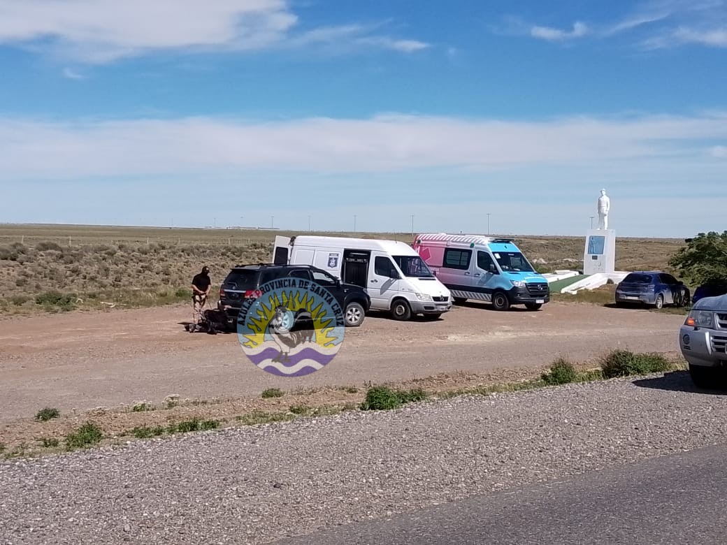 Intensivos controles vehiculares en Ruta Nacional 3 y 281, acceso a Puerto Deseado (4)