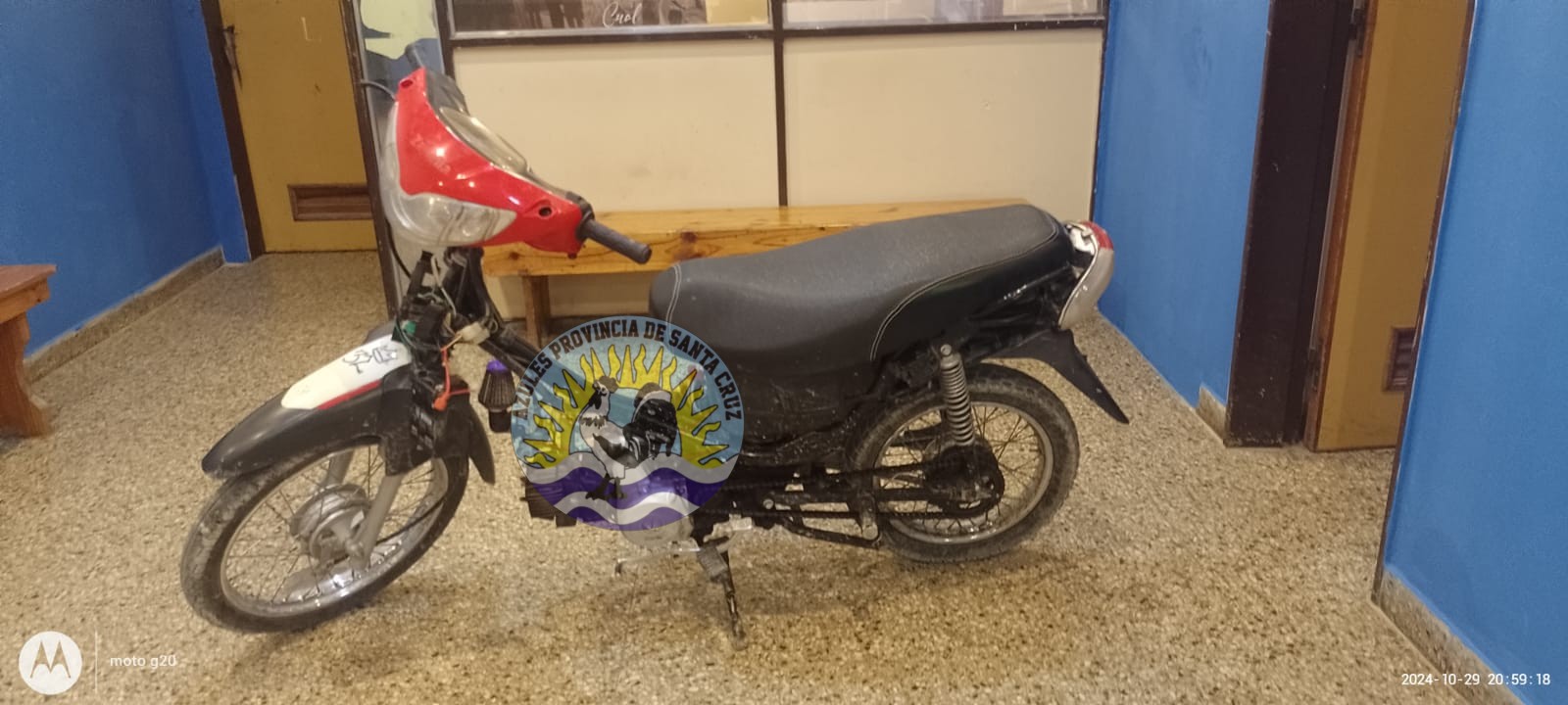 Rápido accionar policial Detención y secuestro de moto sustraída, allanan y encuentran más motos y elementos de otros robos (3)