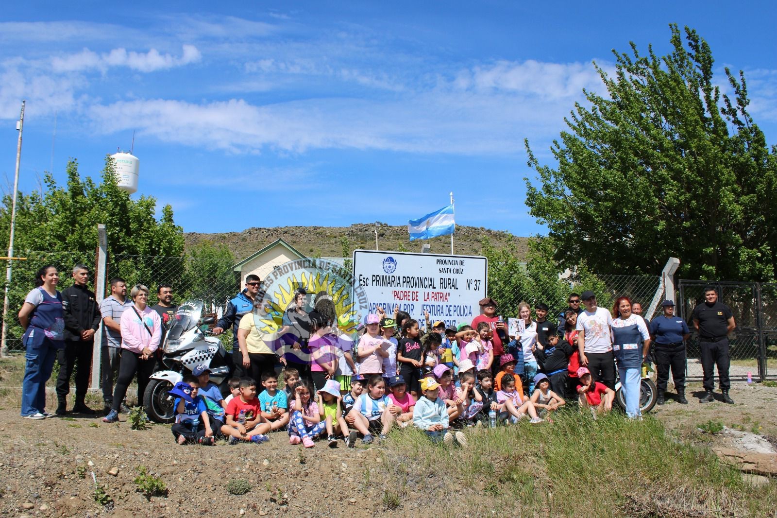 Encuentro Recreativo y Charla de Seguridad Vial en la Escuela Rural N°37 de Bella Vista (4)