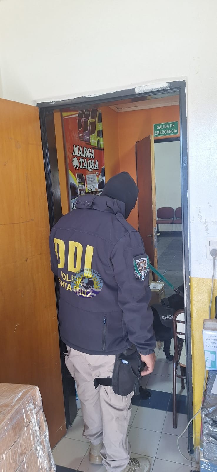 Controles preventivos contra el narcotráfico en Puerto San Julián (3)